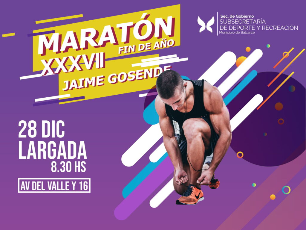 Se inició la inscripción para la maratón «Jaime Gosende»