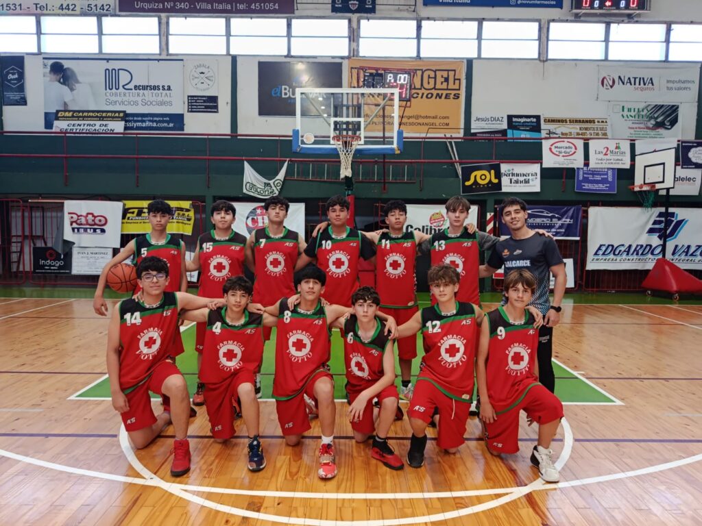 Cierre de temporada de la escuela de basquet en Tandil