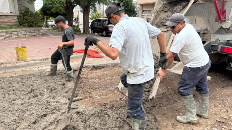 Avanza la reconstrucción de pavimento en calle 28 entre 21 y 23