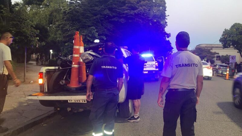 Operativo conjunto de control vehicular, secuestros y sanciones