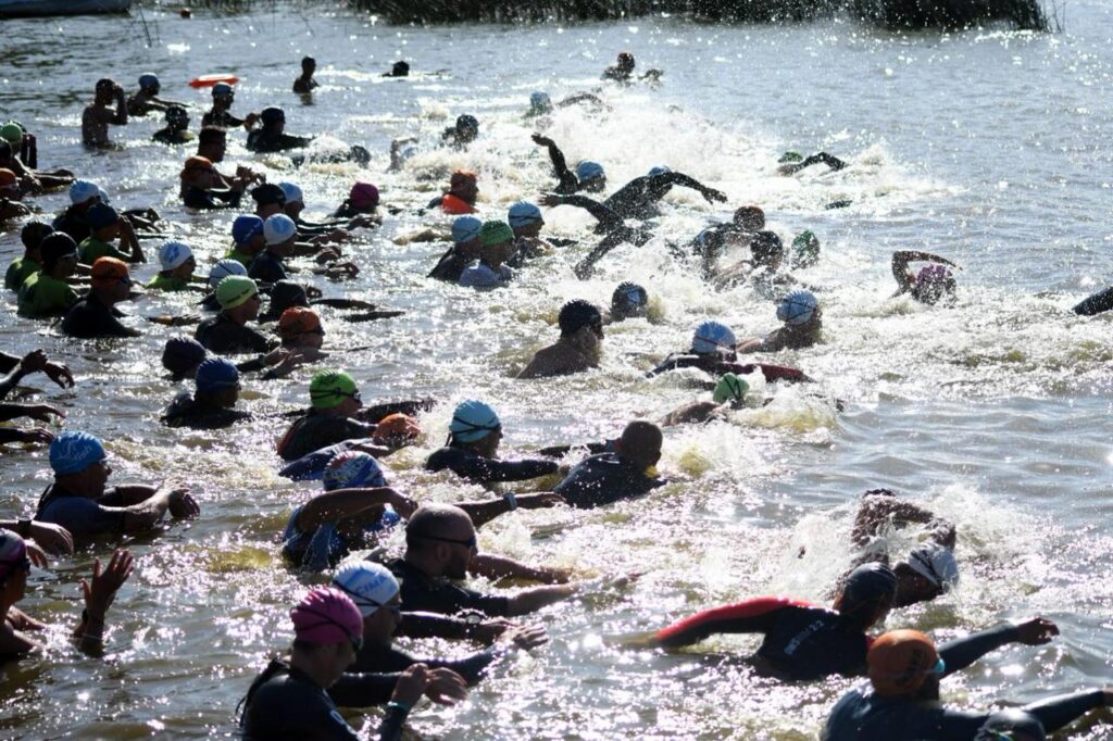 Exitoso desarrollo del cuarto triatlón La Brava