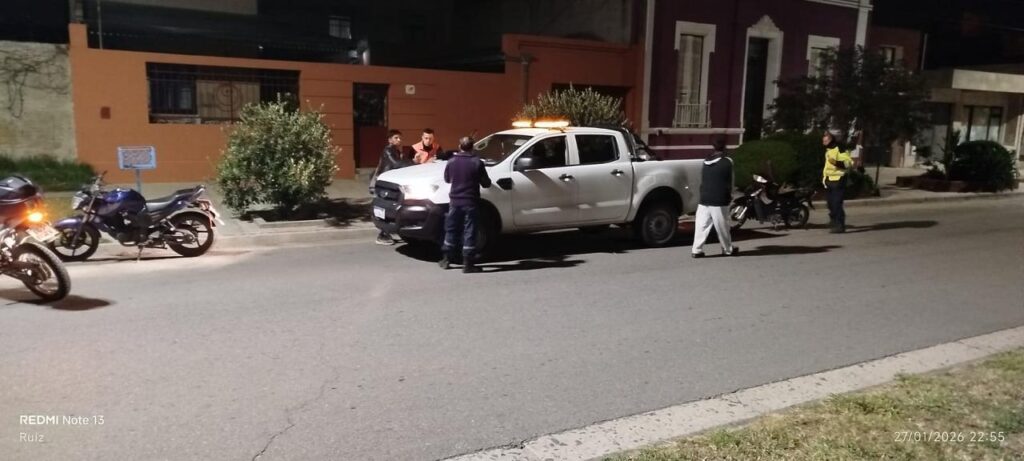 Operativos intensivos: tres motocicletas retenidas durante la noche