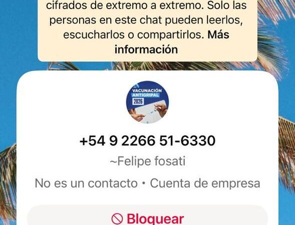 Advertencia por estafas vinculadas a la vacunación