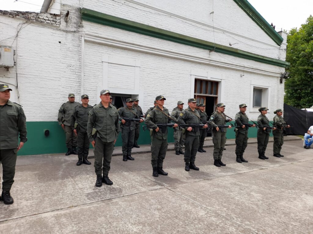 Presencia de gendarmería en Balcarce
