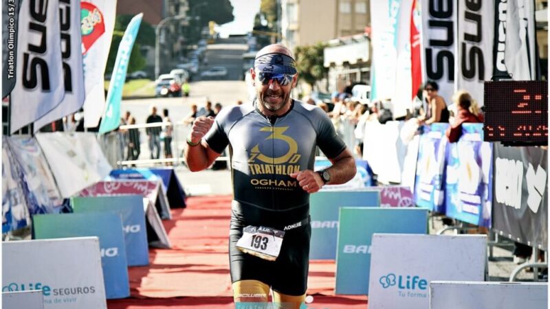 César Rodríguez se destacó en Tría Olímpico