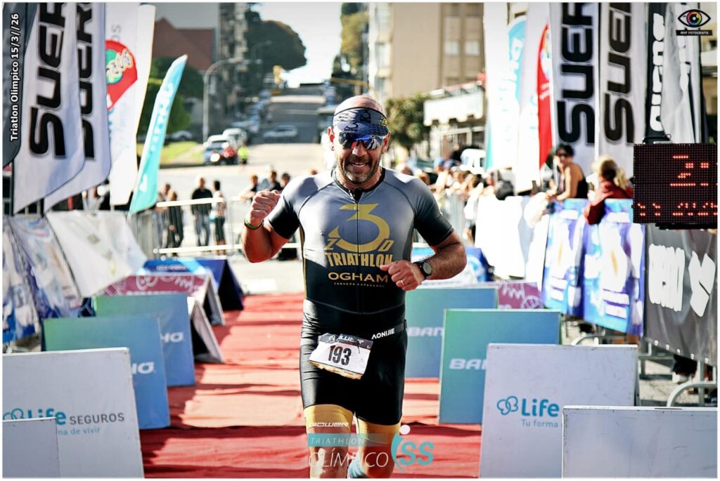 César Rodríguez se destacó en Tría Olímpico