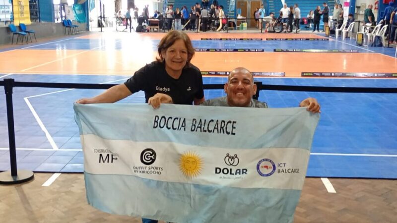 Claudio Albino inició la temporada de Boccia