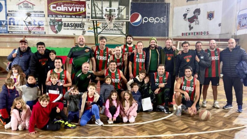 Triunfo de Ferrobásquet + 40 de local