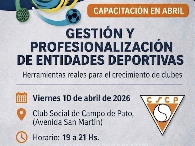 Gestión y profesionalización de entidades deportivas
