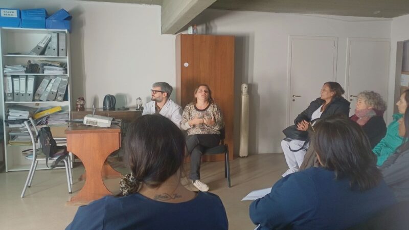 Capacitación para personal de enfermería de los equipos de salud