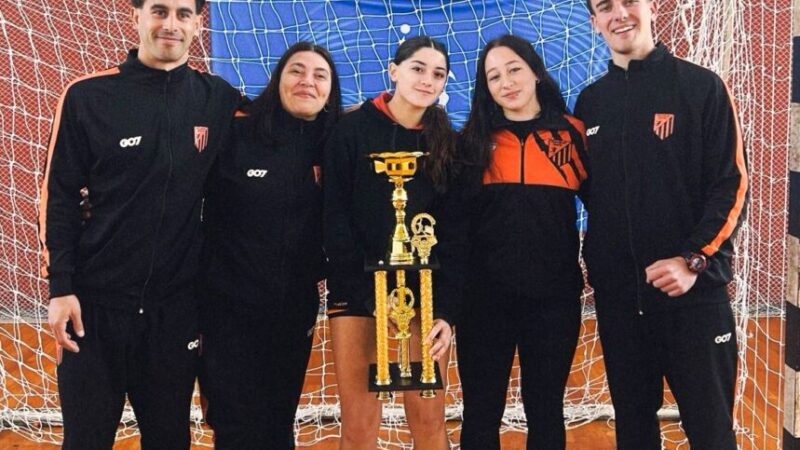 Brisa Iñiguez se consagró campeona nacional de handball
