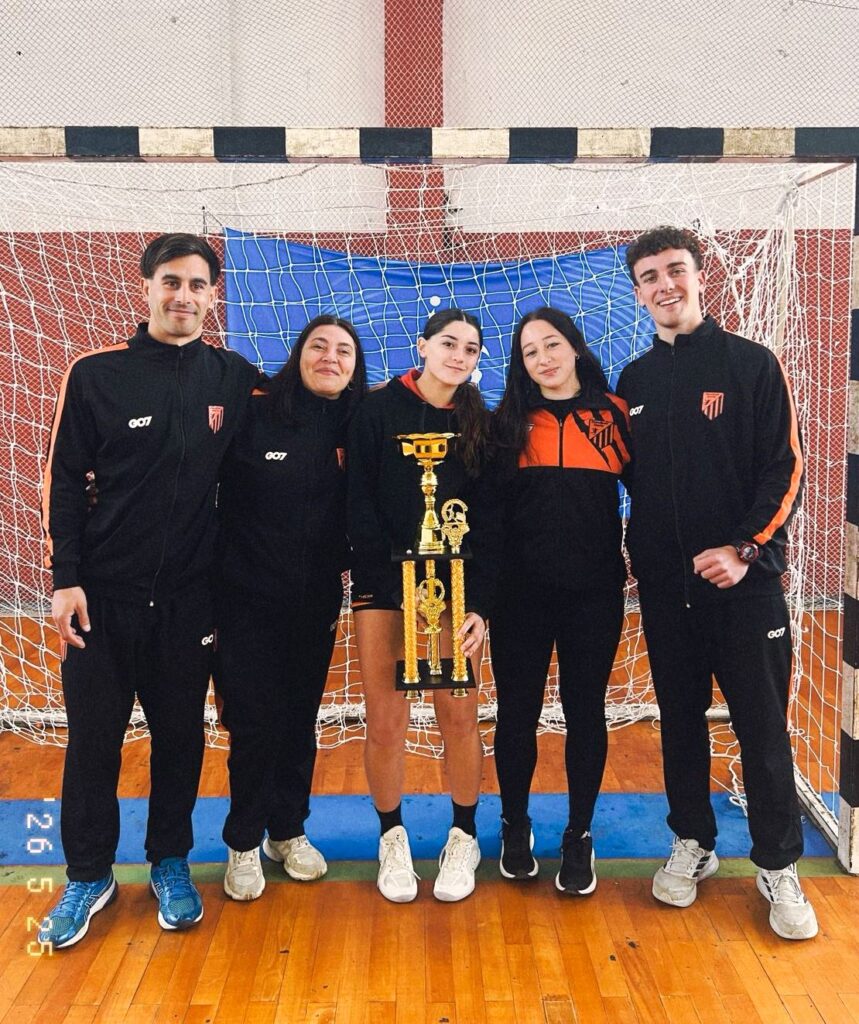 Brisa Iñiguez se consagró campeona nacional de handball