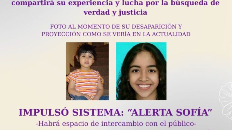Charla abierta con María Elena Delgado