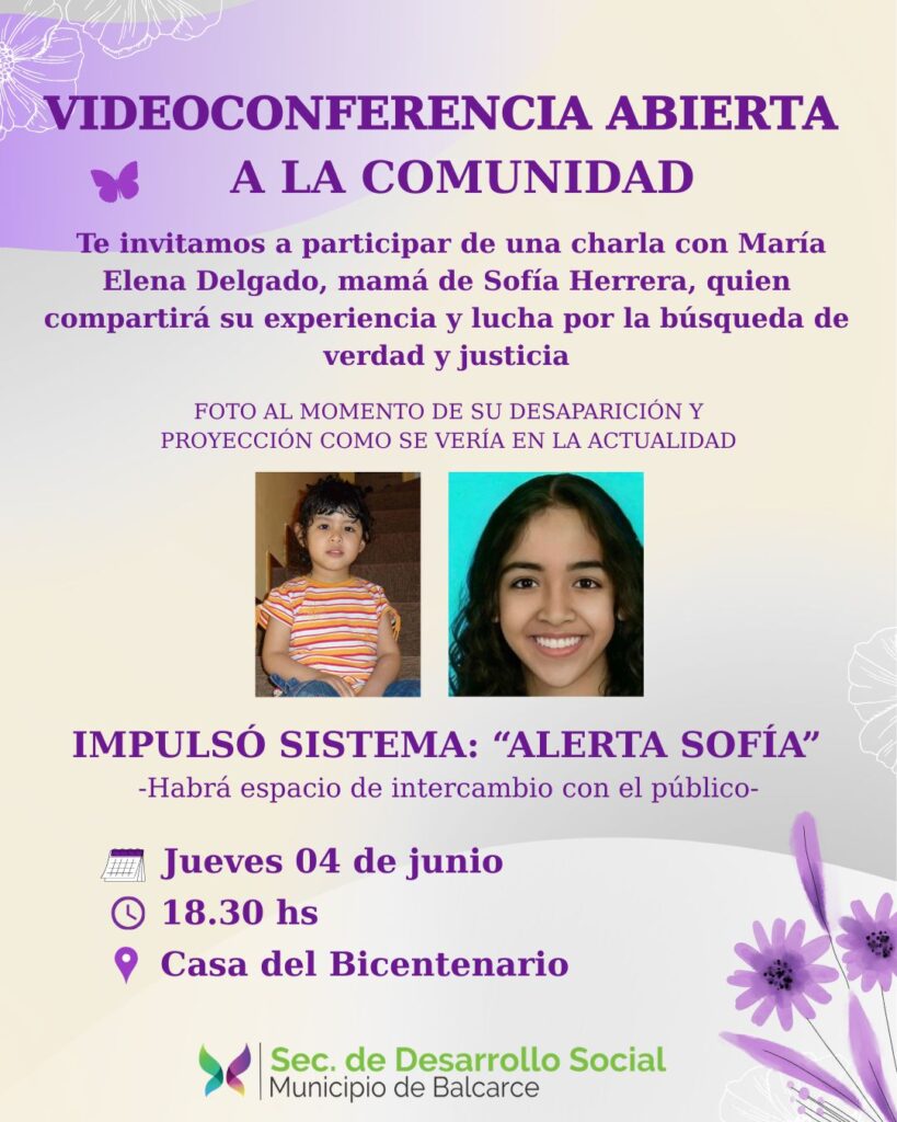 Charla abierta con María Elena Delgado