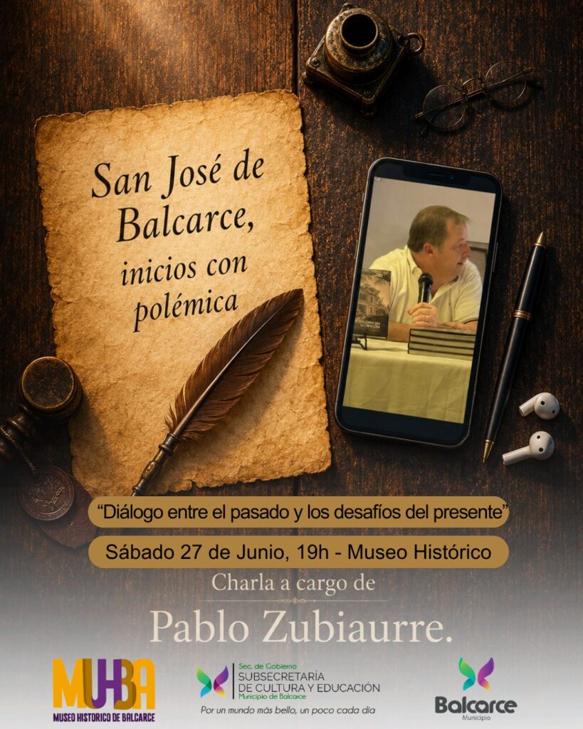 Charla del ciclo “Diálogos entre el pasado y desafíos del presente”