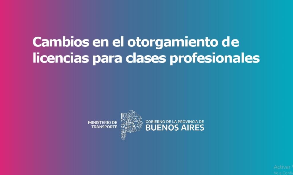Cambian los requisitos para obtener las licencias de conducir profesionales