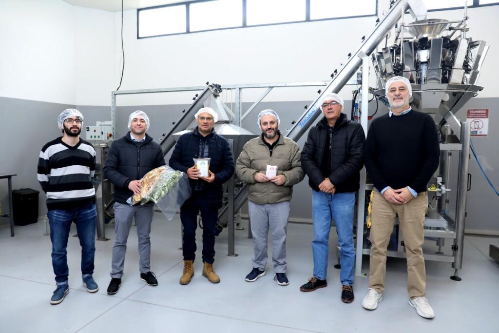 Reino recorrió la planta de alimentos de la Universidad Nacional de La Plata