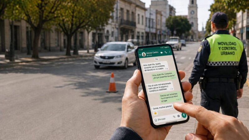 Movilidad y control urbano habilitó un nuevo canal de contacto con los vecinos
