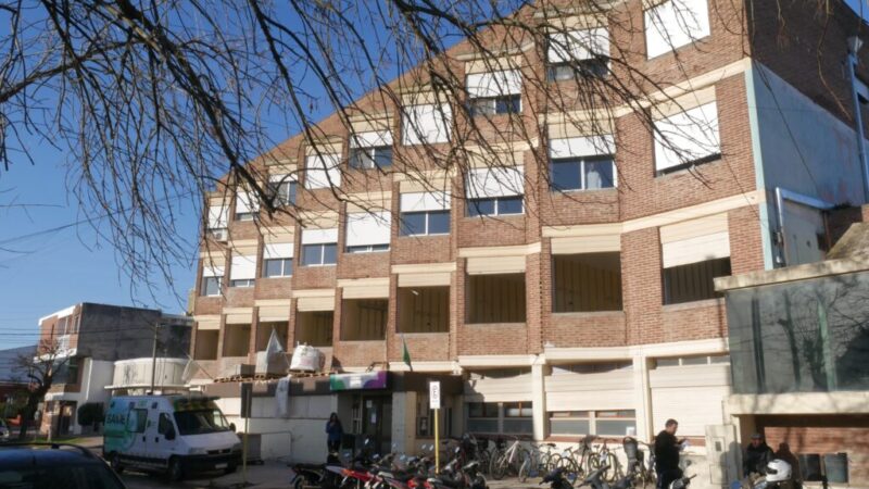 El primer piso del hospital toma forma con el avance de las obras de renovación