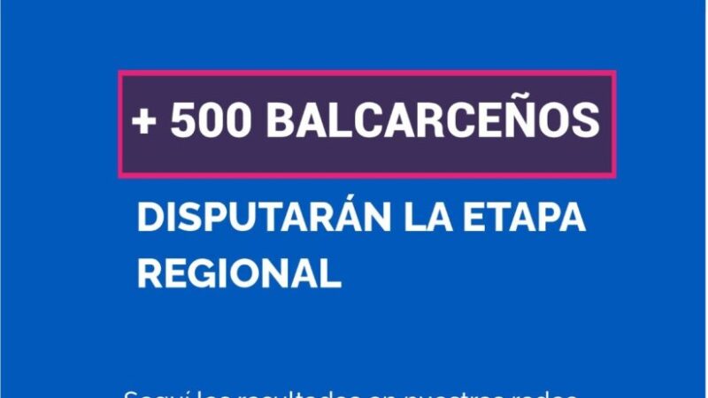 Más de 500 Balcarceños en la etapa regional bonaerense