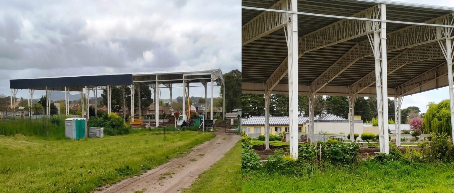 Licitación pública para avanzar con una nueva etapa del microestadio del CEF Nº 119