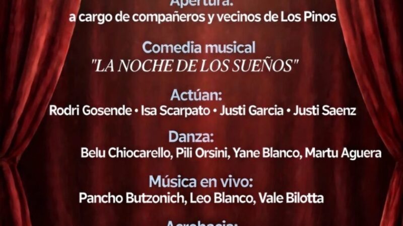“Todos por Rufino”: Un espectáculo solidario en el Teatro Municipal